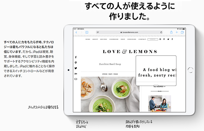 iPad mini5説明画像